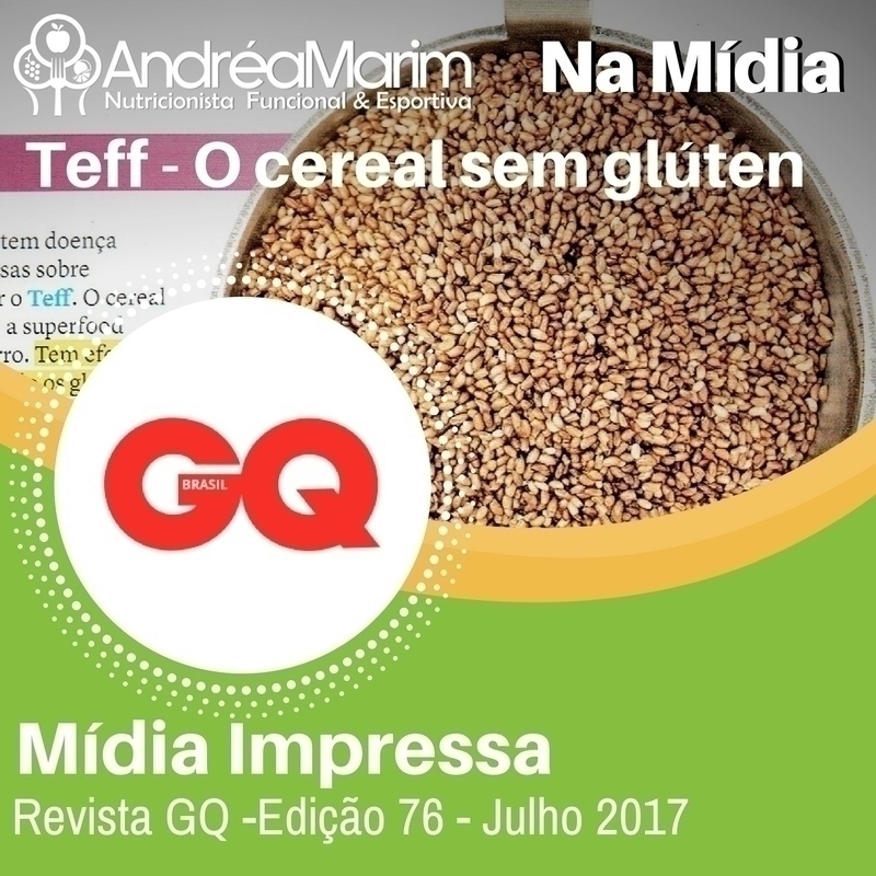 Revista GQ Brasil-Teff o cereal sem Glúten