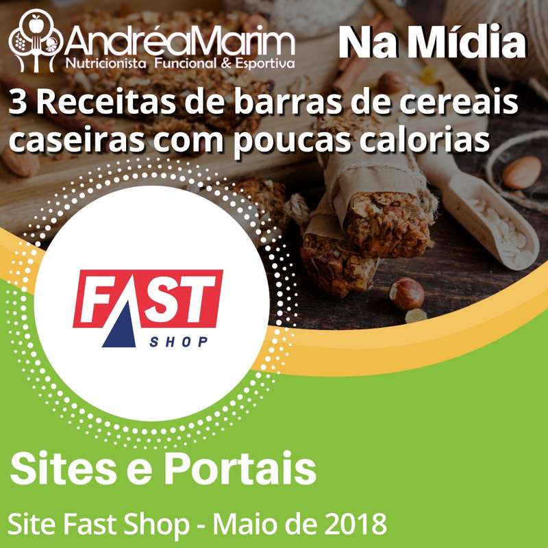 Site Fast-Barras de Cereais Caseiras