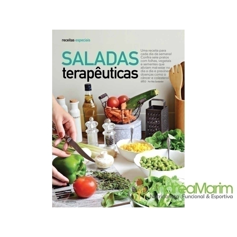 Revista Vida Natural -Matria : Saladas Teraputicas