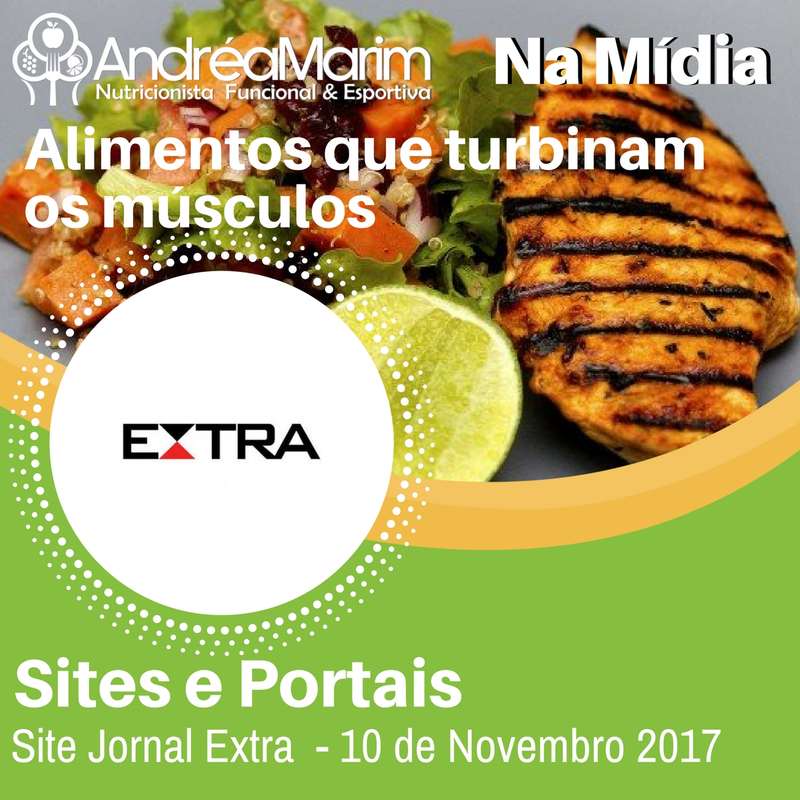 Site Jornal Extra-Alimentos que turbinam os msculos