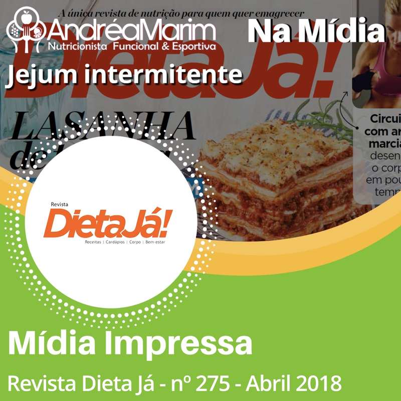 Revista Dieta J-Jejum Intermitente