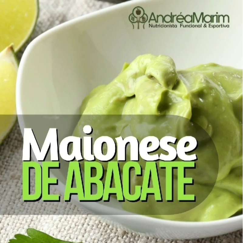 Maionese Fit de Abacate-  